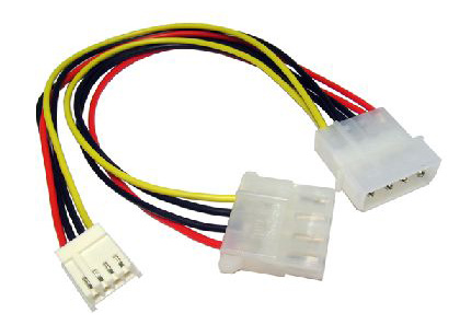 Conector de disquete mini-molex para su alimentación